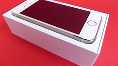 iPhone 5s gold unboxing