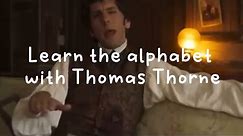 Learn the alphabet with Thomas Thorne