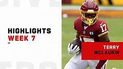 Every catch from Terry McLaurin's 90-yard game | Week 7