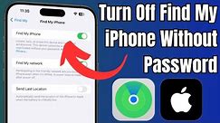 How To Turn Off Find My iPhone Without Apple ID Password iOS 16/17