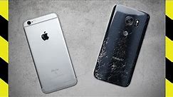 iPhone 6S vs. Galaxy S7 Drop Test!