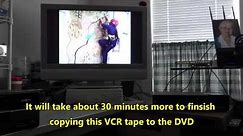VHS to DVD Conversion with Magnavox ZV427MG9