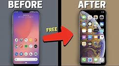 How to Turn Android into an iPhone 14 pro COMPLETELY! (no root)