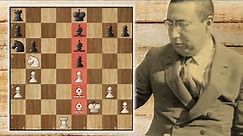 NA JEGO GENIALNEJ GRZE się WYCHOWAŁEM | Akiba Rubinstein - Siegbert Tarrasch | szachy 1928