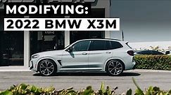 NEW 2022 BMW X3M Competition LCI Getting Modifications! *Canyon Driving*
