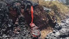 Kīlauea Volcano — Lava Oozing