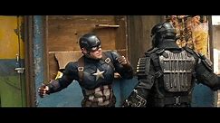 Captain America - Fight Moves Compilation(CW included) HD