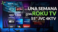 JVC 4K TV con Roku TV SI55URF: configuración, EXPERIENCIA DE USO y precio en México