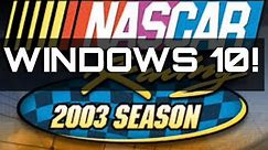 NASCAR 2003 IN WINDOWS 10! How to Get NASCAR Racing 2003 to Work in Windows 10