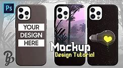 Create iPhone Case mockup | Photoshop Mockup Tutorial