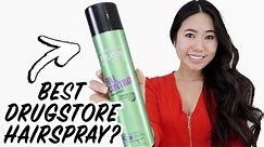 Garnier Fructis Full Control Hairspray Review + wear test | Best Drugstore Hairspray?