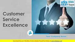 Customer Service Excellence PowerPoint Presentation Slides