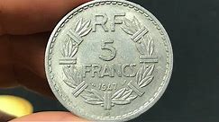 1947 France 5 Francs Coin • Values, Information, Mintage, History, and More