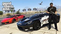 GTA 5 Mods - PLAY AS A COP MOD!! GTA 5 Police Ford GT LSPDFR Mod! (GTA 5 Mods Gameplay)