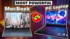 The Ultimate Battle: Most Powerful MacBook vs PC Laptop
