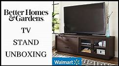 Better Homes & Gardens TV Stand #UNBOXING | WALMART | LESS THAN $200