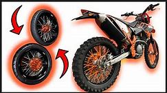 Supermoto Wheels For The KTM 450 & Test Ride
