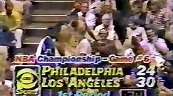 1982 NBA Finals - Los Angeles... - NBA Philippines Memories