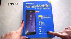 Walmart Unboxing/Family mobile phone plan Samsung Galaxy phone setup📦