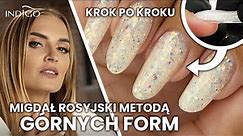 Górne formy do paznokci - jak używać? Migdał rosyjski, własny żel do zdobień paznokci | Indigo Nails