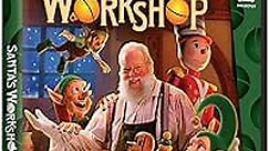 AtmosFX Santa's Workshop Digital Decorations DVD for Christmas Holiday Projection Decorating