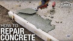 How To Repair Concrete | Pro Tips For Repairing Concrete