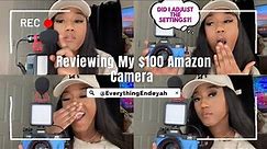 Review: Amazon 4K Vlogging Camera | I Adjusted the Settings & More! Is it Worth the Hype?!