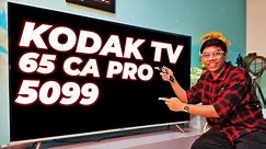 The best 65" 4K HDR TV for ₹43,999 || Kodak TV 65CA PRO 5099 REVIEW.