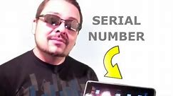 How to find the serial number of your iPad