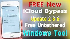 FREE New FrpFile iCloud Bypass Tool Update 2.8.6 Free Untethered iCloud Bypass Windows