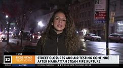 Street closures still in effect after Midtown steam pipe leak