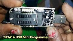 how to CH341A USB Mini Programmer /XCLUMA USB Programmer CH341A Series Burner Chip 24 EEPROM