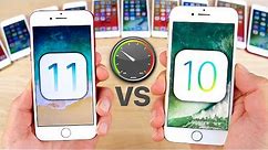 iOS 11 vs 10.3.3 Speed Test on ALL iPhones!