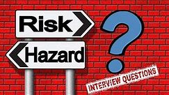 ❓❓What is difference between Hazard and Risk❓ Hazard Vs Risk [👷‍♀️⛑️HSE Interview Question & Answer]