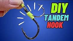 Have you heard of tandem hooks? How to make DOUBLE HOOKS for deep sea fishing