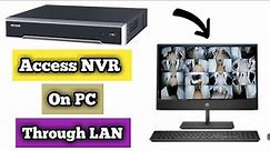 How To Access Your NVR or DVR on Laptop or Computer Through IP Address