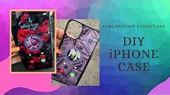 DIY iPhone XR phone case| sublimation using Canva and Cricut software.