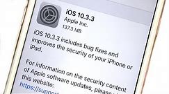 iOS 10.3.3 Released! - What's New?