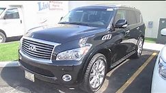 2013 INFINITY QX56 REVIEW ENGINE START UP IN DEPTH LOOK