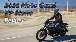 2021 Moto Guzzi V7 Stone Review