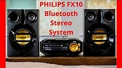 PHILIPS FX10 Bluetooth Stereo System for Home