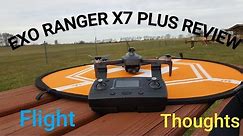 EXO RANGER X7 PLUS REVIEW #drone