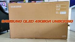Samsung QLED 43Q60A Unboxing