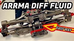 How To Change Diff Fluid In Arrma