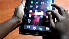 How to fix ipad screen not touching