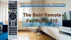 GE Pro Universal Remote Control Test and Review