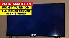 VIZIO TV Won't Turn On || Light Blinking / No Light - Fix It Now