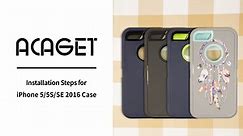 ACAGET for iPhone 5S Case, iPhone SE 2016 Case iPhone 5 Case