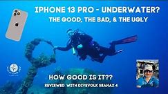 iPhone 13 Pro - Underwater Camera? The Good, The Bad, & The Ugly.