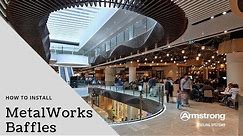 How to install MetalWorks Baffles? by Armstrong Ceiling Solutions